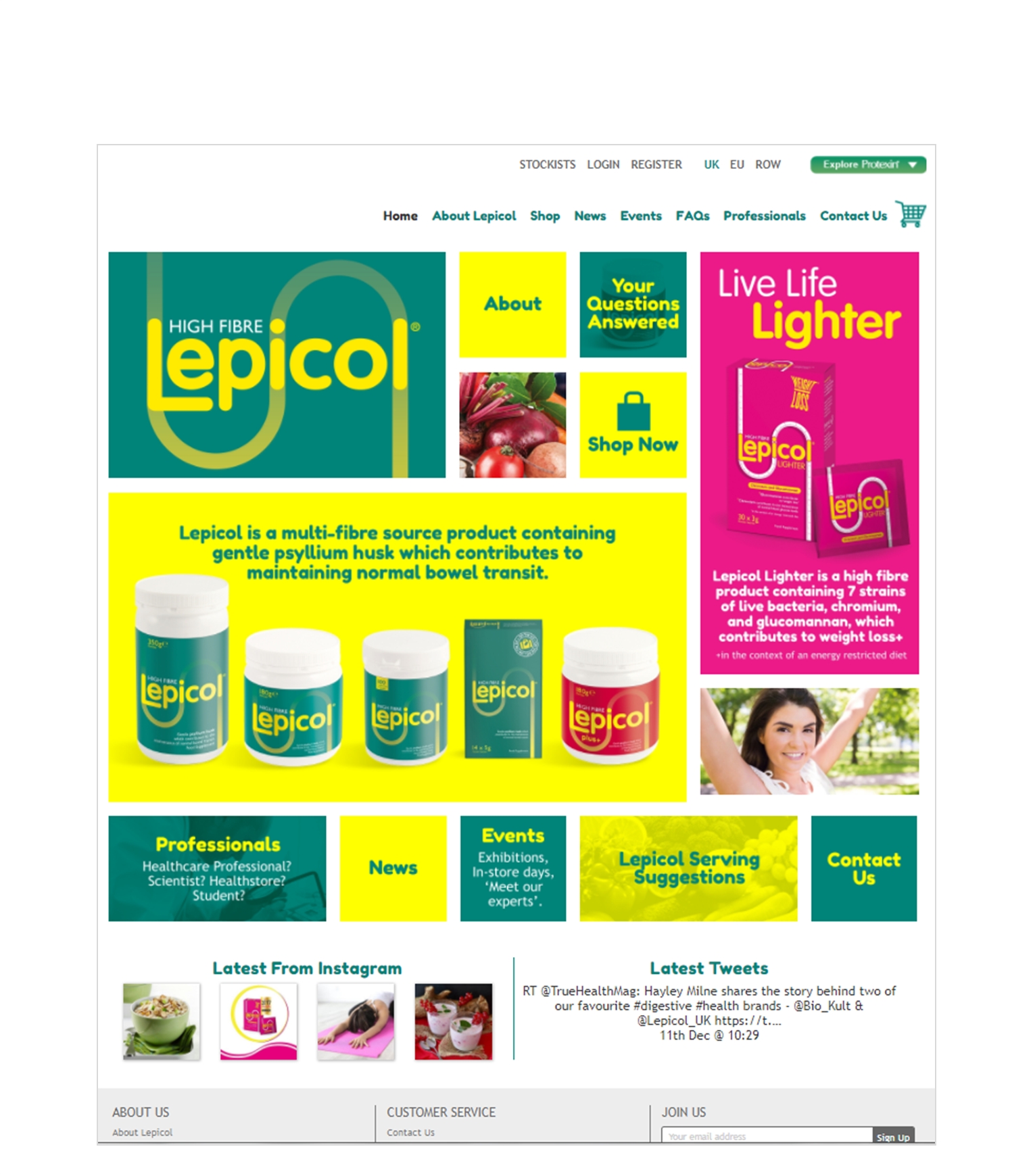 Lepicol Launches New Look Website