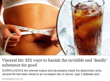 Visceral Fat - 6 ways to banish it