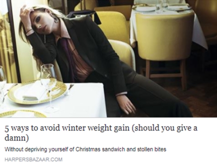 5 ways to avoid winter weight gain