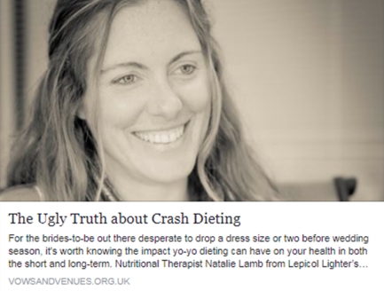 The Ugly Truth about crash dieting