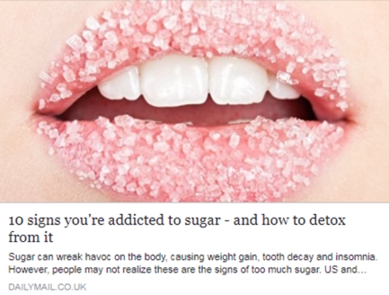 10 Signs you're addicted to sugar and how to detox